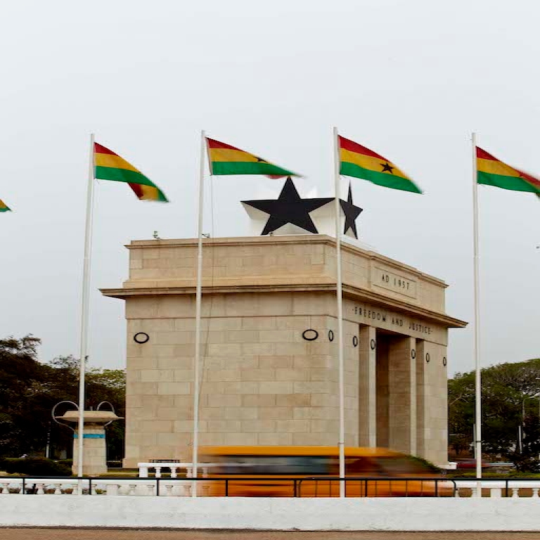 Black Star Square in Accra, Ghana